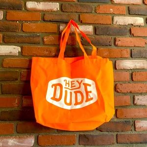 Hey dude tote bag